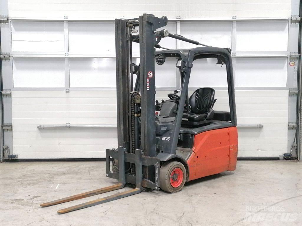 Linde E16-01 電動堆高機