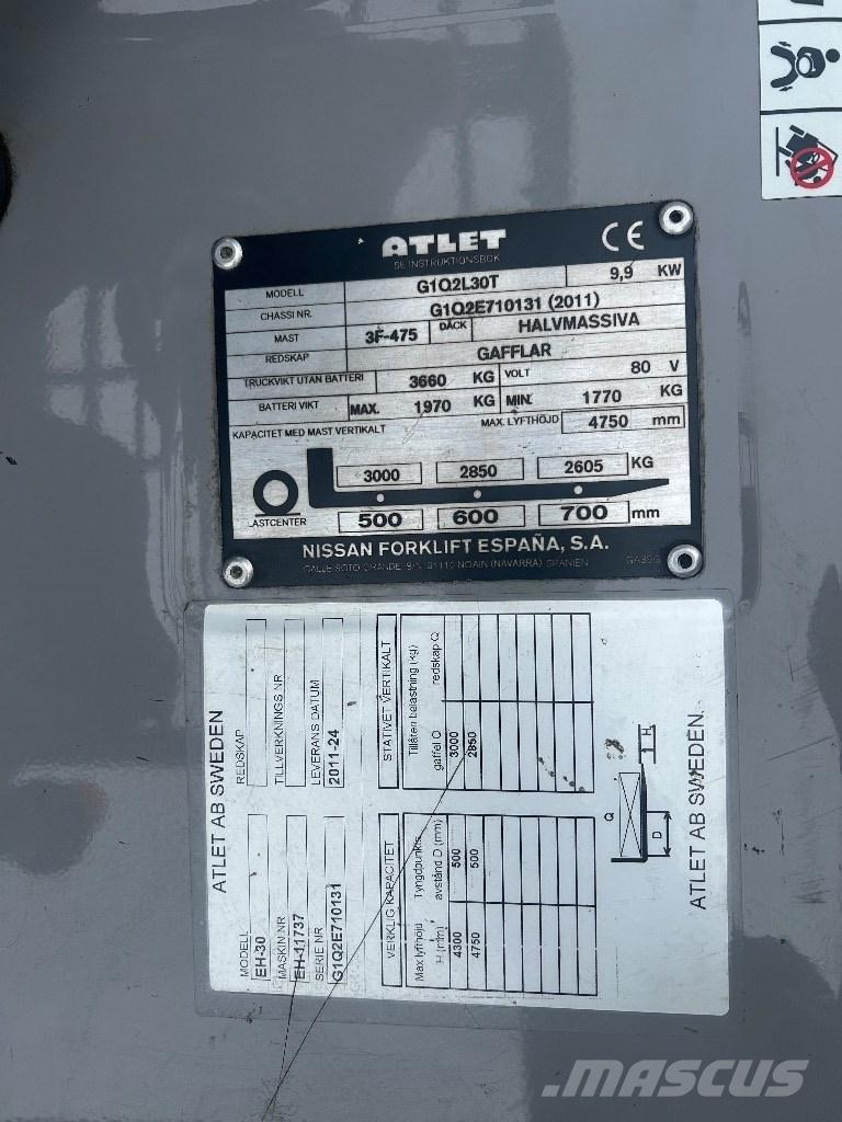 Atlet L30T 電動堆高機