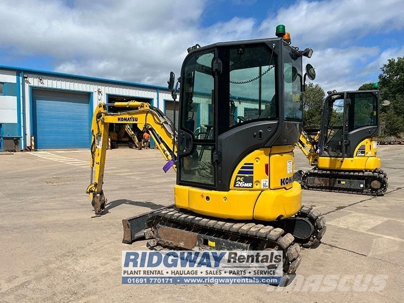 Komatsu PC 26 MR 小型挖土機/掘鑿機<7t(小型挖掘機)