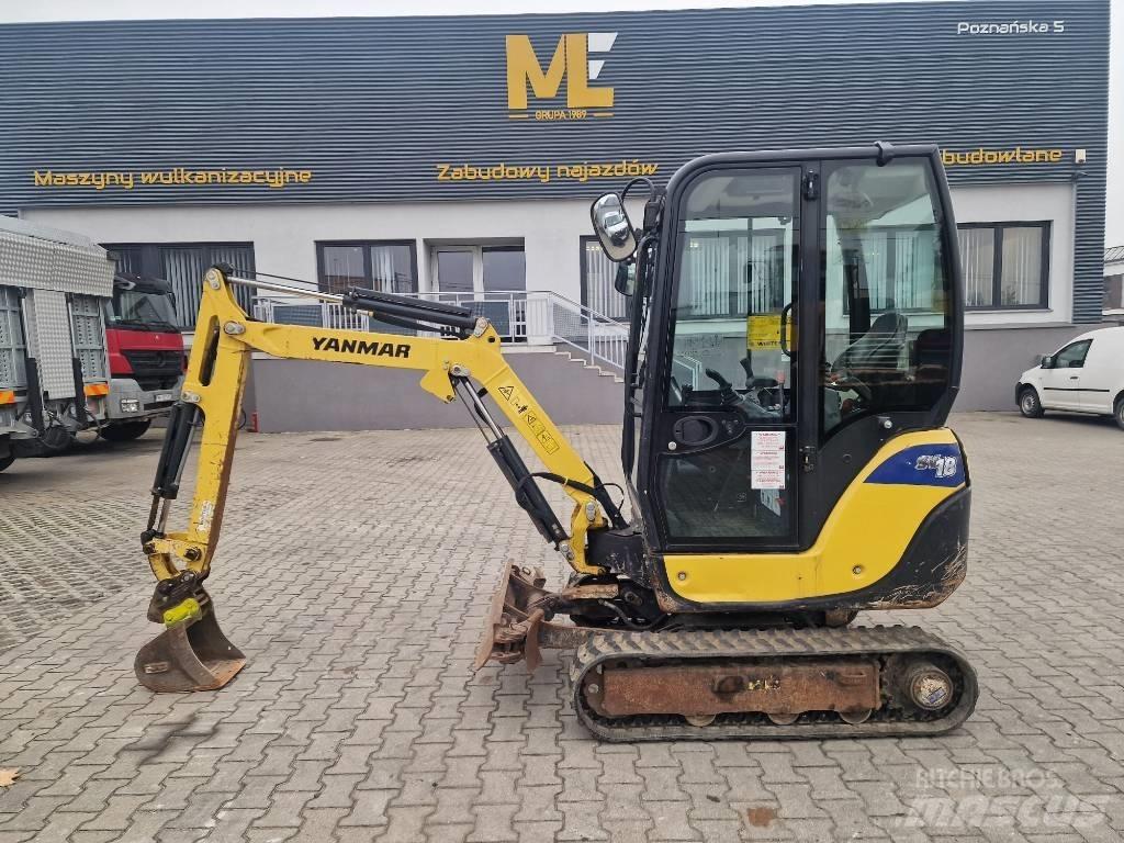 Yanmar SV 18 小型挖土機/掘鑿機<7t(小型挖掘機)