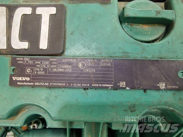 Volvo D8J 引擎/發動機