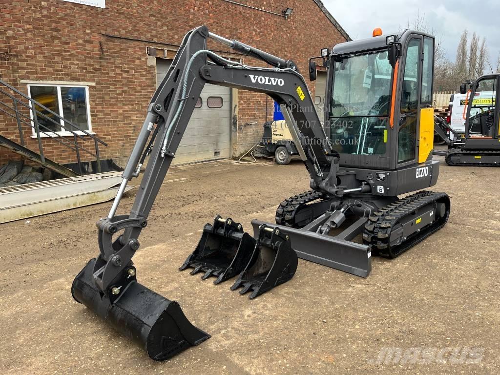 Volvo EC 27 D 小型挖土機/掘鑿機<7t(小型挖掘機)
