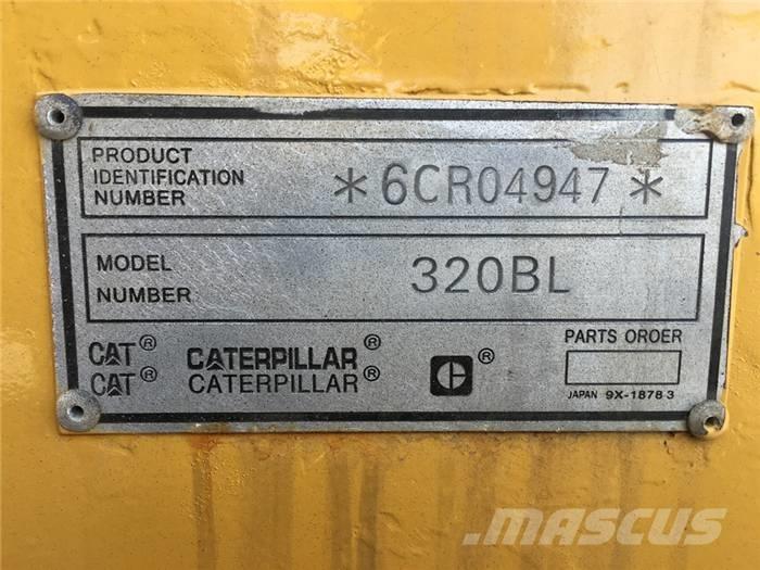 CAT 320 B L 履帶式 挖土機/掘鑿機/挖掘機