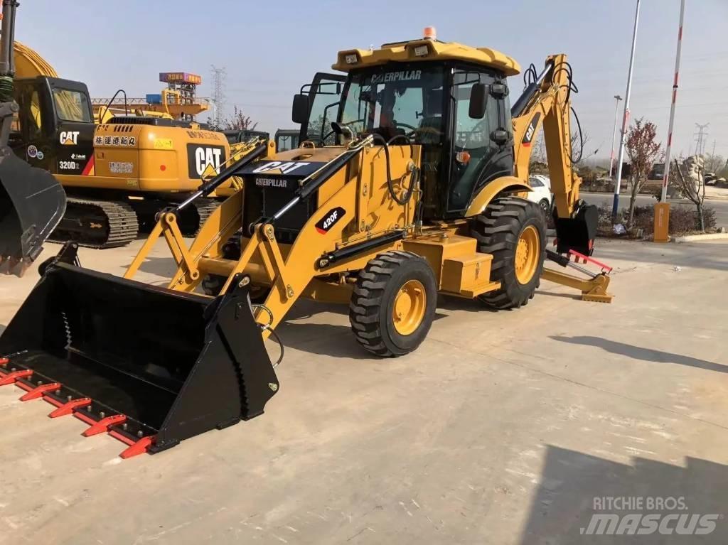 CAT 420 F 反鏟裝載機