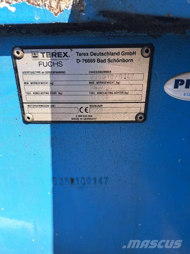 Fuchs MHL 335 廢棄物/工業用操作車