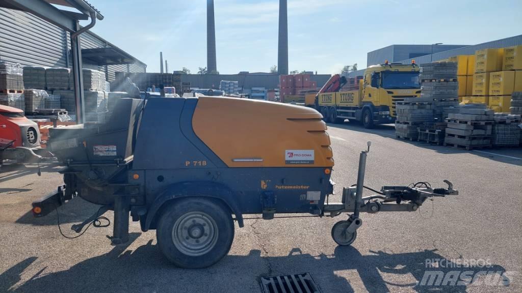 Putzmeister P 718 TD 混凝土泵浦
