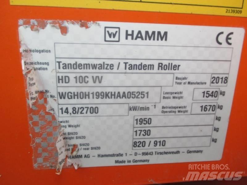 Hamm HD 10 C VV 雙輪滾壓機