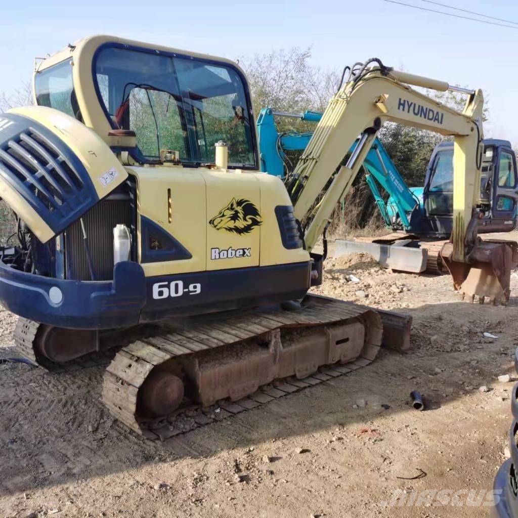 Hyundai R60-9 小型挖土機/掘鑿機<7t(小型挖掘機)