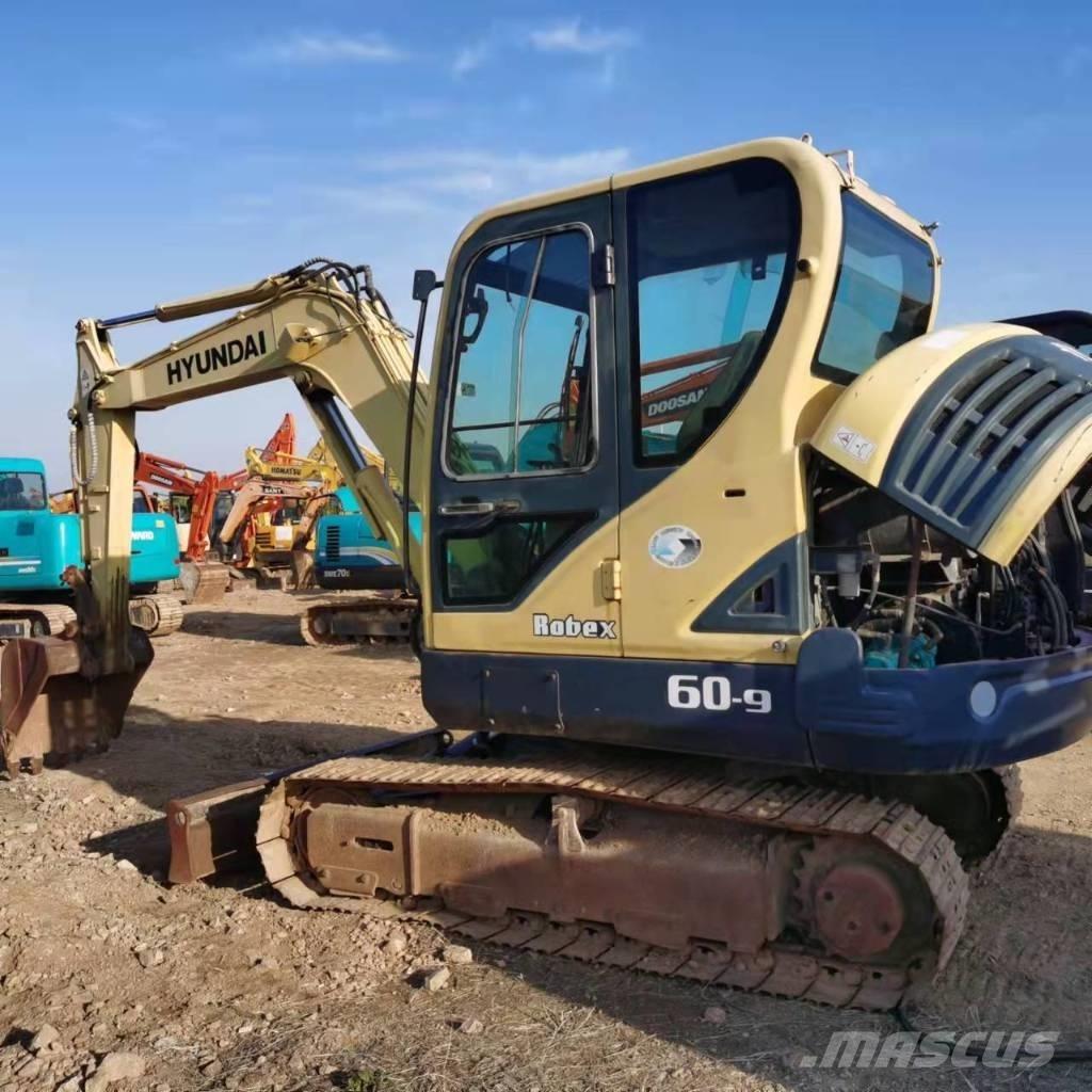 Hyundai R60-9 小型挖土機/掘鑿機<7t(小型挖掘機)