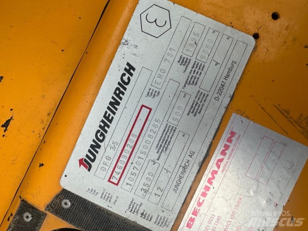 Jungheinrich EFD35 柴油卡車