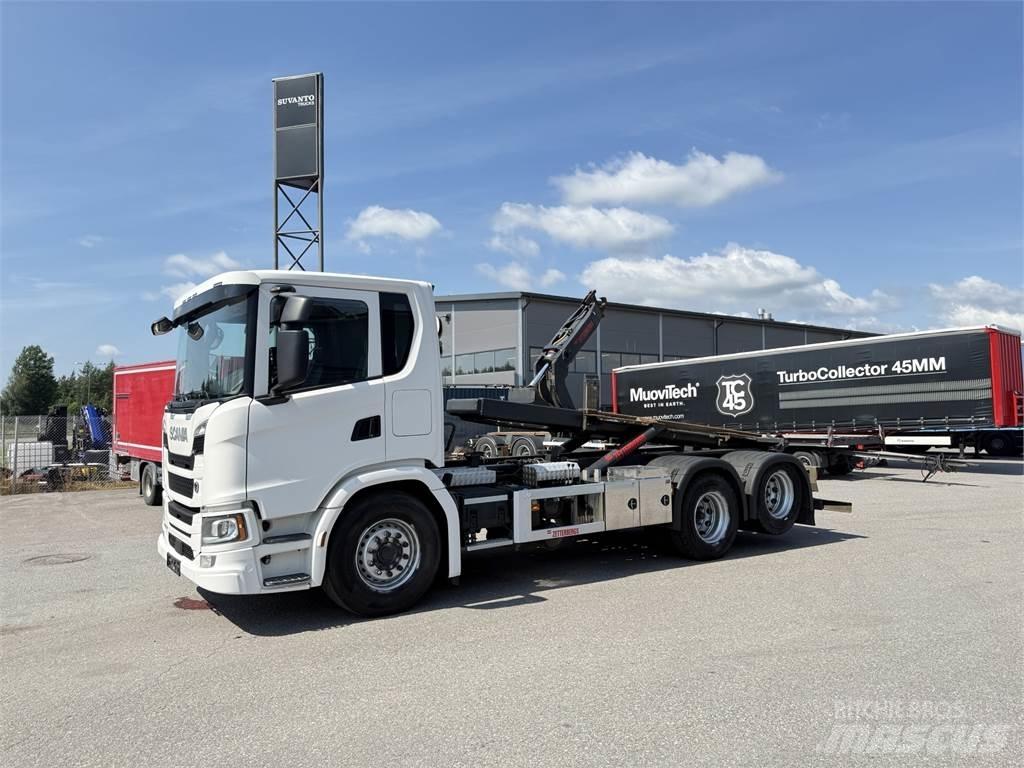 Scania G500 6X2 吊鉤式起重車