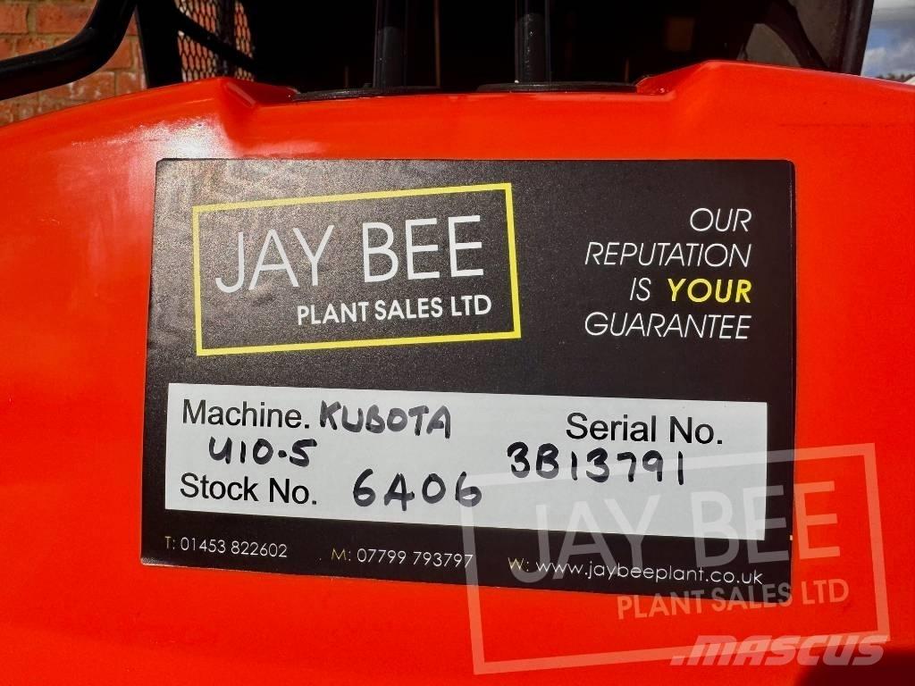 Kubota U 10-5 小型挖土機/掘鑿機<7t(小型挖掘機)