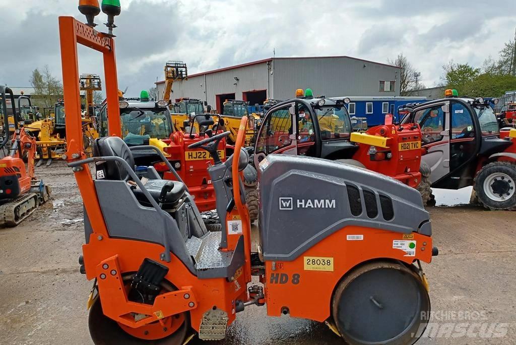 Hamm HD 8 VV 雙輪滾壓機