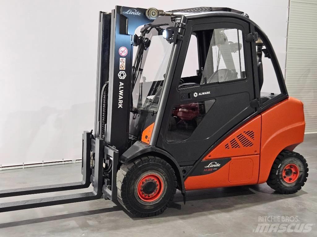 Linde H35D 柴油卡車