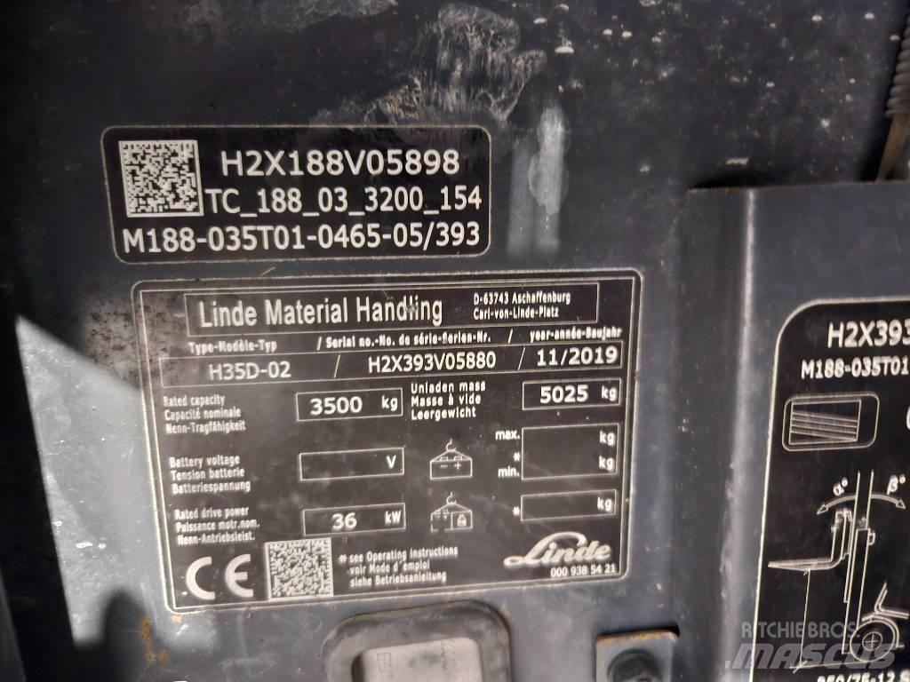 Linde H35D 柴油卡車