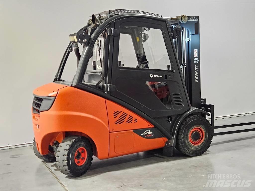 Linde H35D 柴油卡車