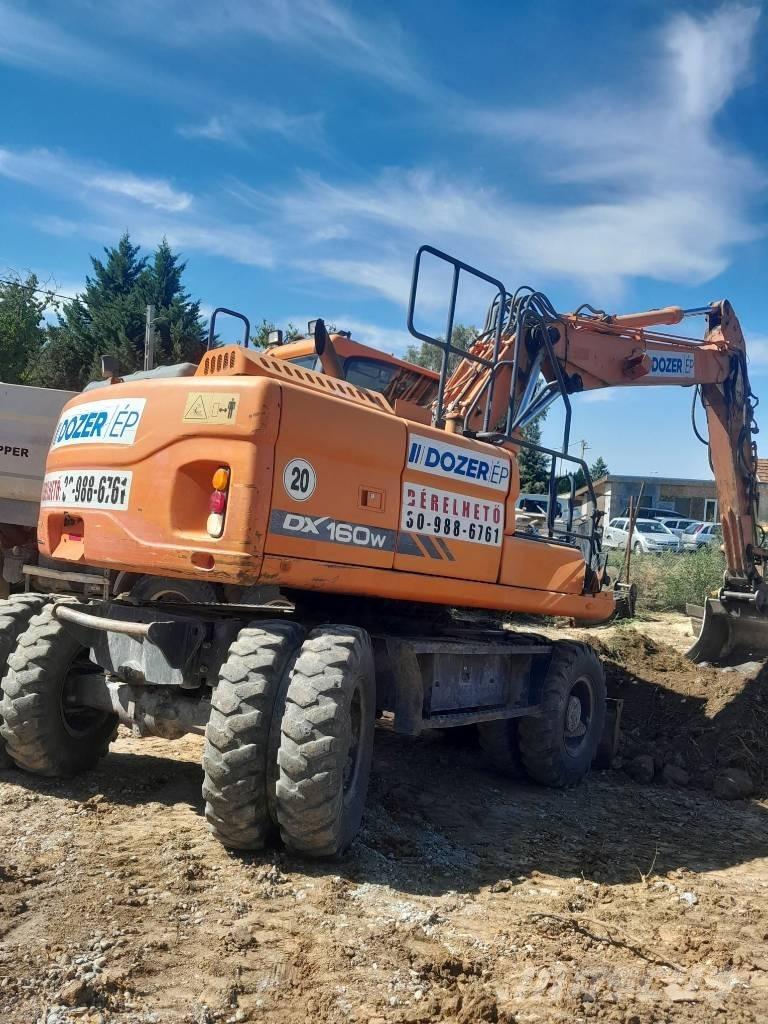 Doosan DX 160 W-3 旋轉式挖土機/掘鑿機/挖掘機