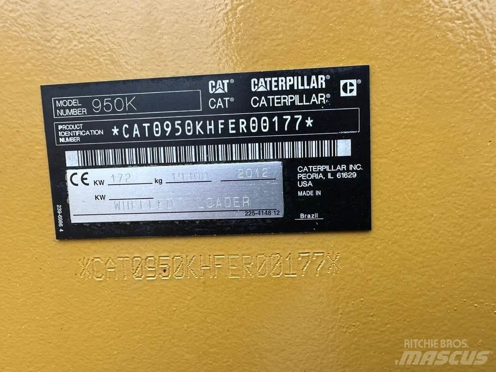 CAT 950K 輪胎式裝載機