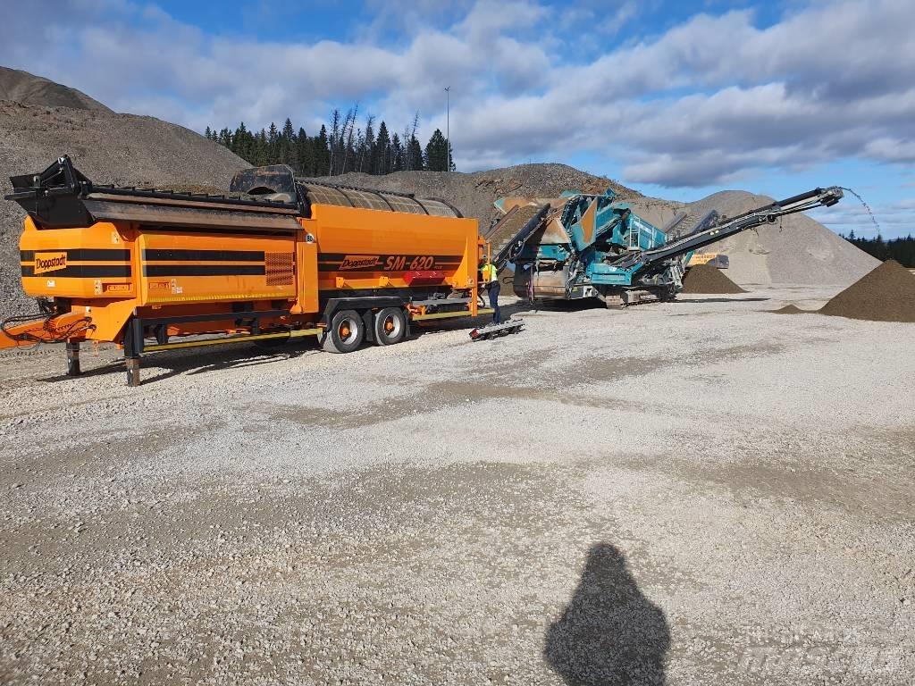 Doppstadt SM620 移動式篩選機