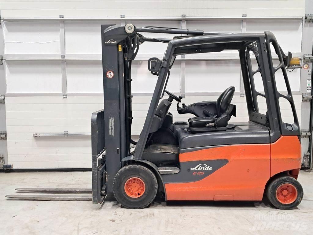 Linde E25L-01 電動堆高機