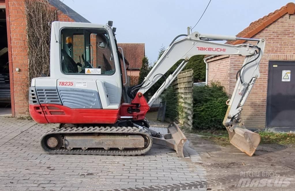 Takeuchi TB 235 履帶式 挖土機/掘鑿機/挖掘機