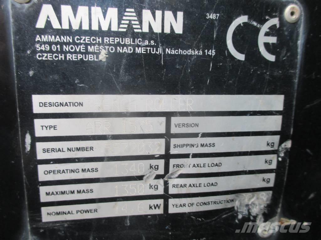 Ammann ARR 1575 雙輪滾壓機