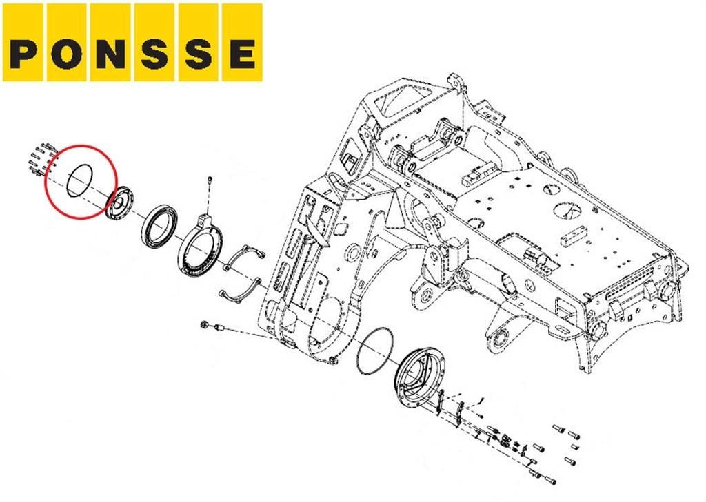 Ponsse 0060041 收穫機頭