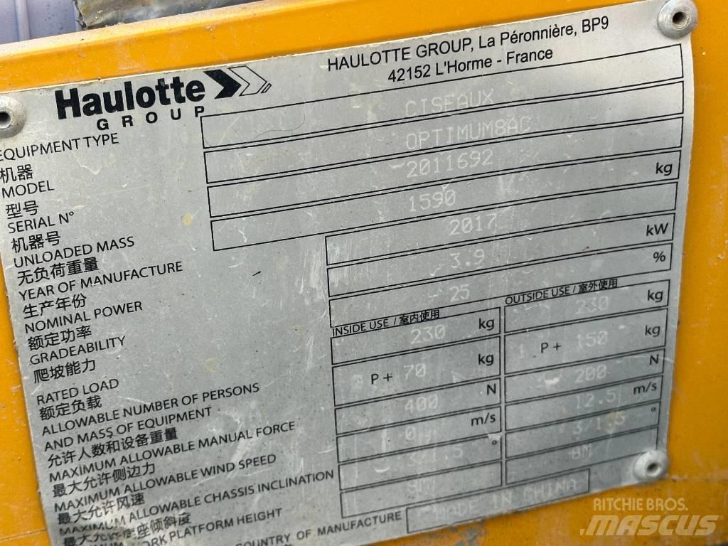 Haulotte OPTIMUM 8 剪式升降機