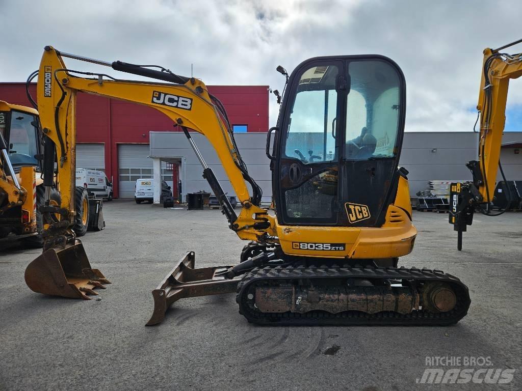 JCB 8035 小型挖土機/掘鑿機<7t(小型挖掘機)