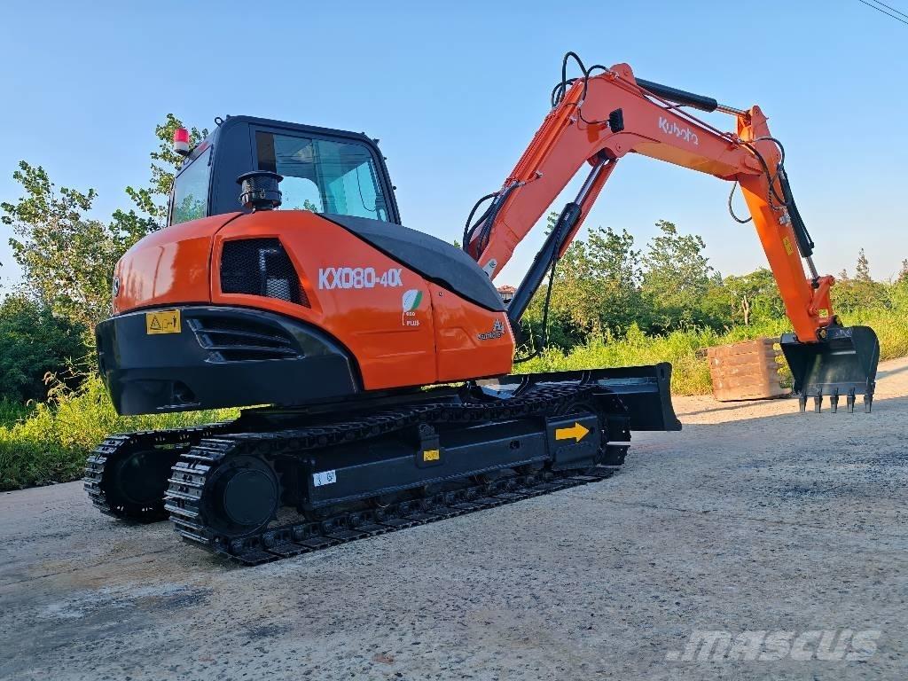 Kubota KX 080-4 CX 中型挖土機/掘鑿機/挖掘機 7t-12t