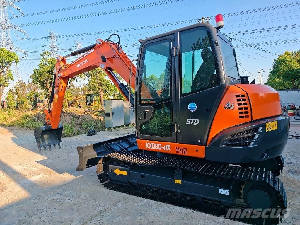 Kubota KX 080-4 CX 中型挖土機/掘鑿機/挖掘機 7t-12t