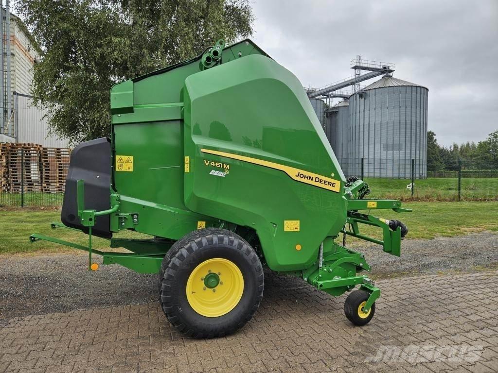 John Deere V461M 圓型牧草打包機