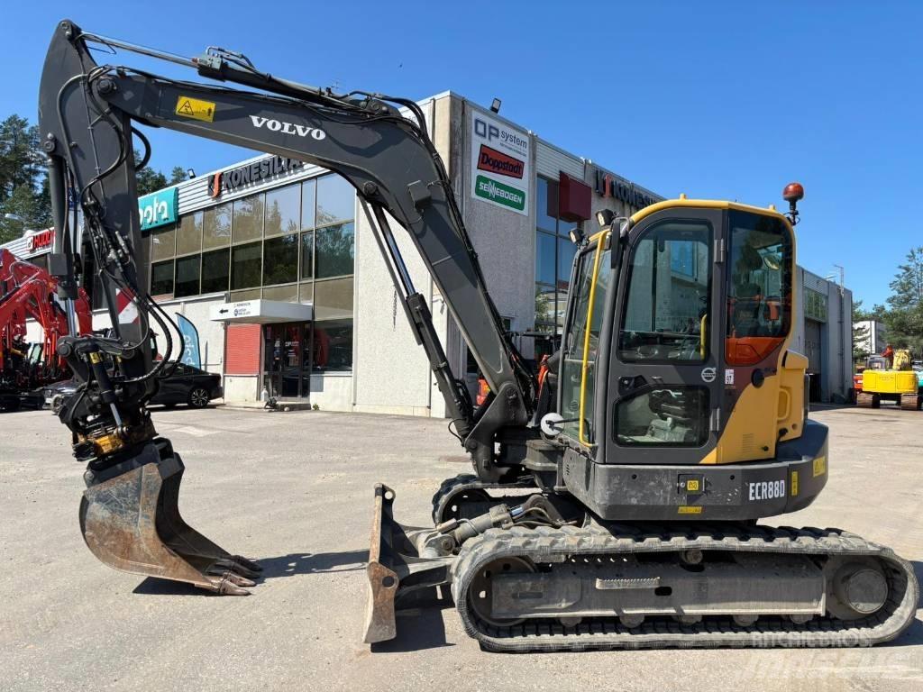 Volvo ECR88D 中型挖土機/掘鑿機/挖掘機 7t-12t