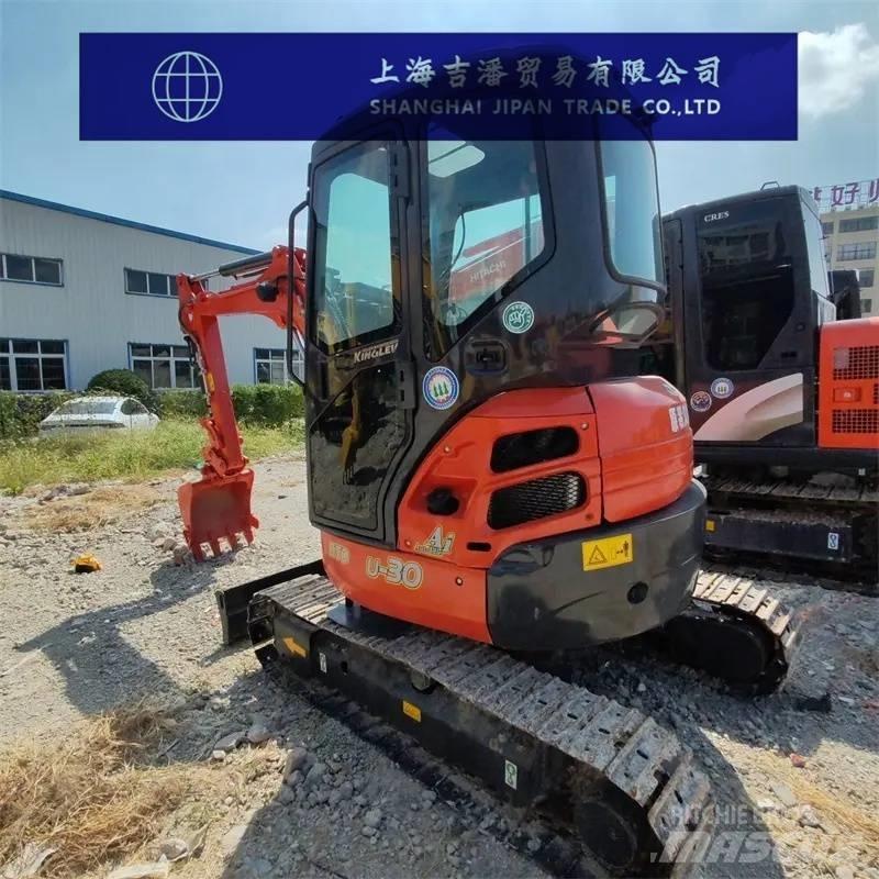Kubota U 30 小型挖土機/掘鑿機<7t(小型挖掘機)