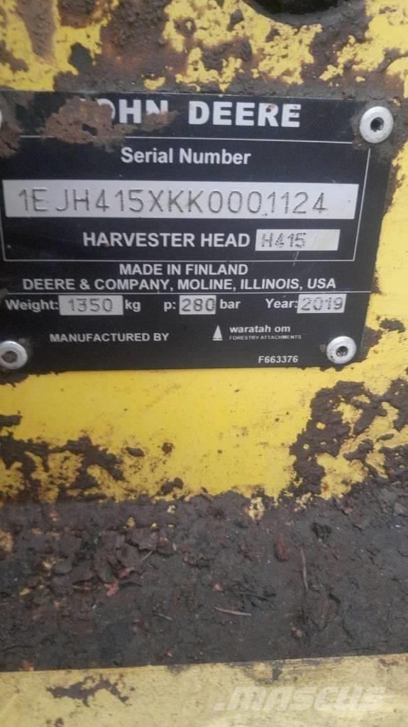 John Deere 1270 E 收穫機