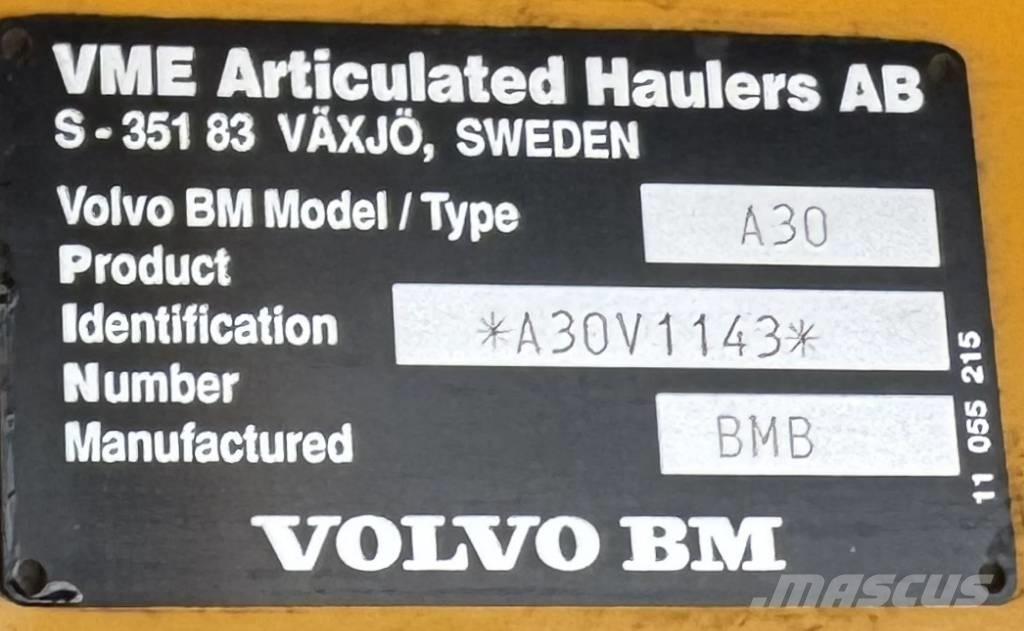 Volvo A 30 鉸接式起吊車