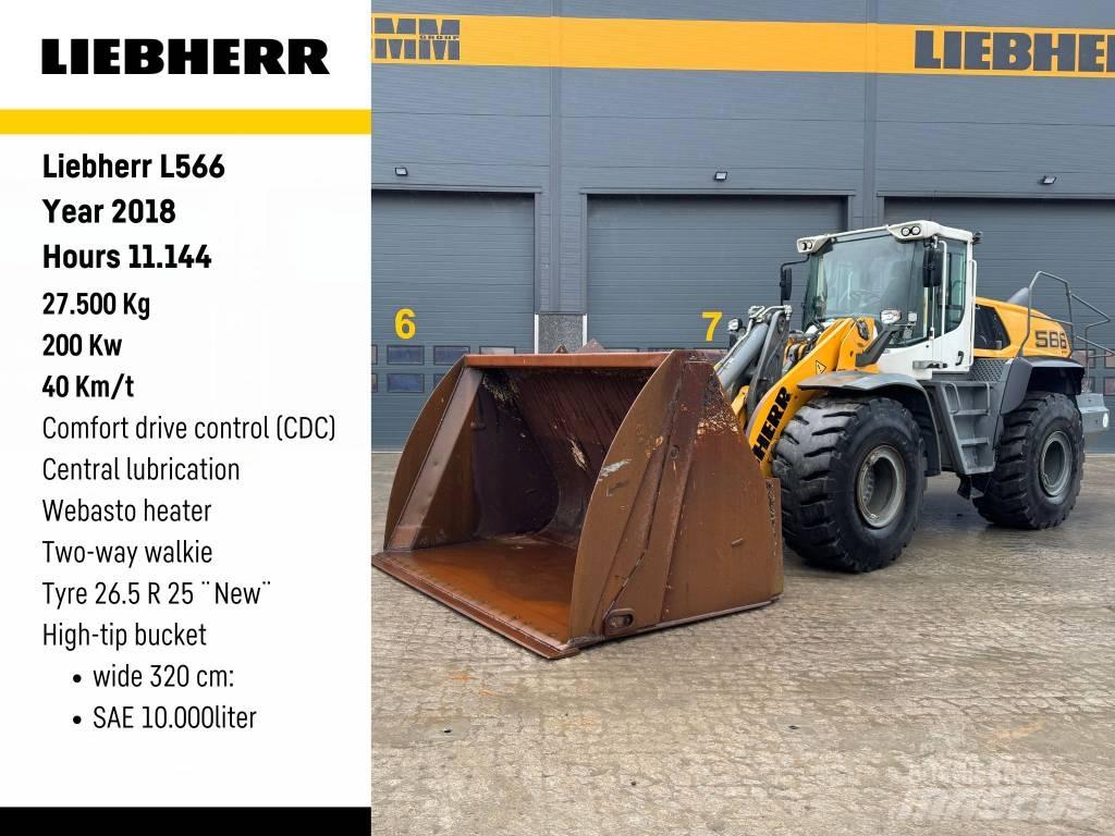 Liebherr L 566 輪胎式裝載機