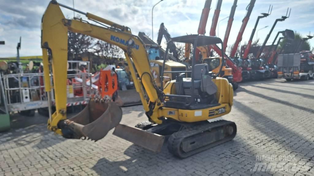 Komatsu PC27R-8 小型挖土機/掘鑿機<7t(小型挖掘機)