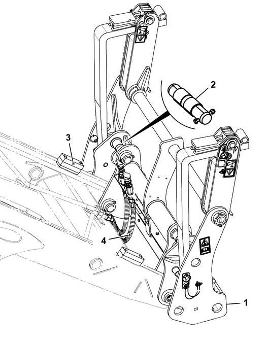 JCB 4 CX 快速連結器