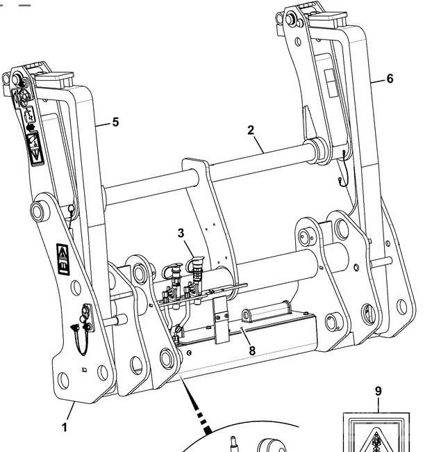 JCB 4 CX 快速連結器