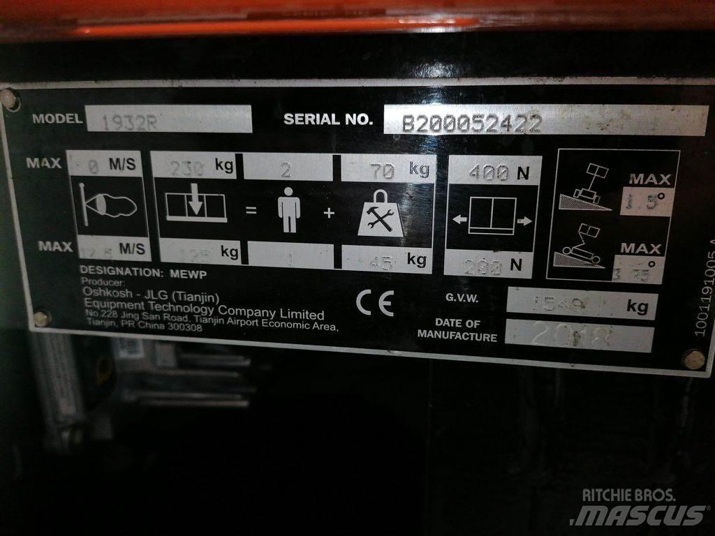 JLG 1932R 剪式升降機