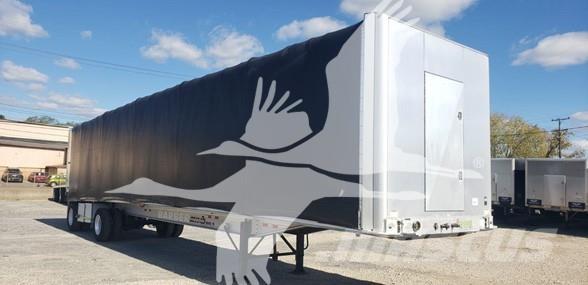 Benson 524 ALUM FLAT 篷布半拖車