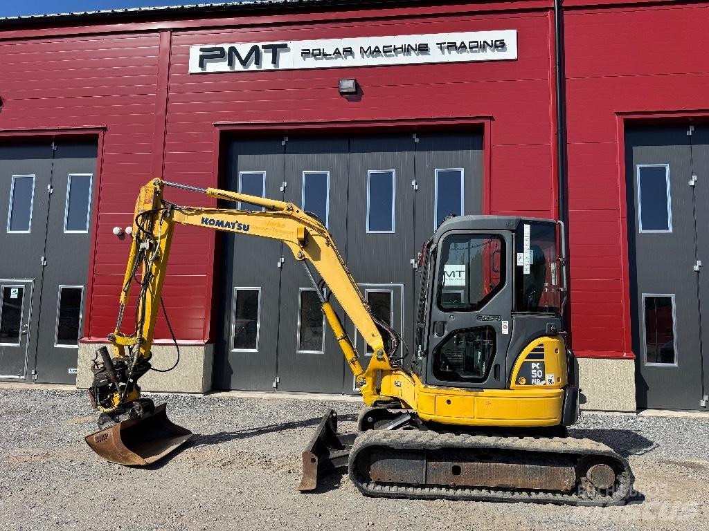 Komatsu PC 50 小型挖土機/掘鑿機<7t(小型挖掘機)