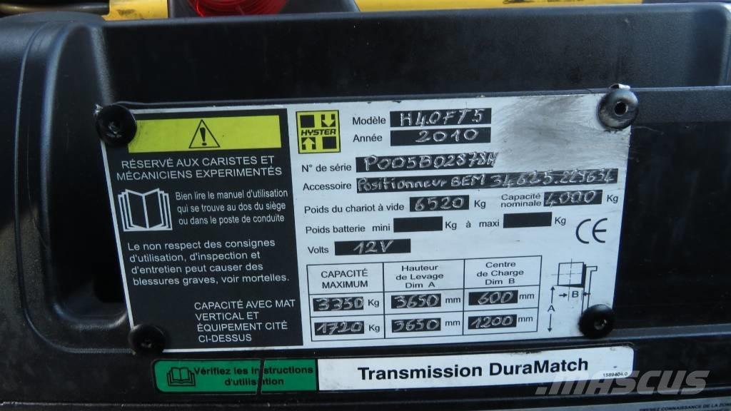 Hyster H4.0FT5 液化石油氣LPG卡車
