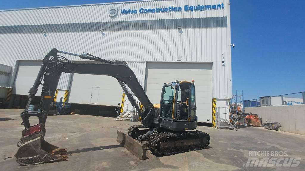 Volvo ECR 88 D 中型挖土機/掘鑿機/挖掘機 7t-12t
