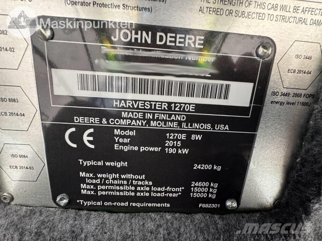 John Deere 1270 E 收穫機