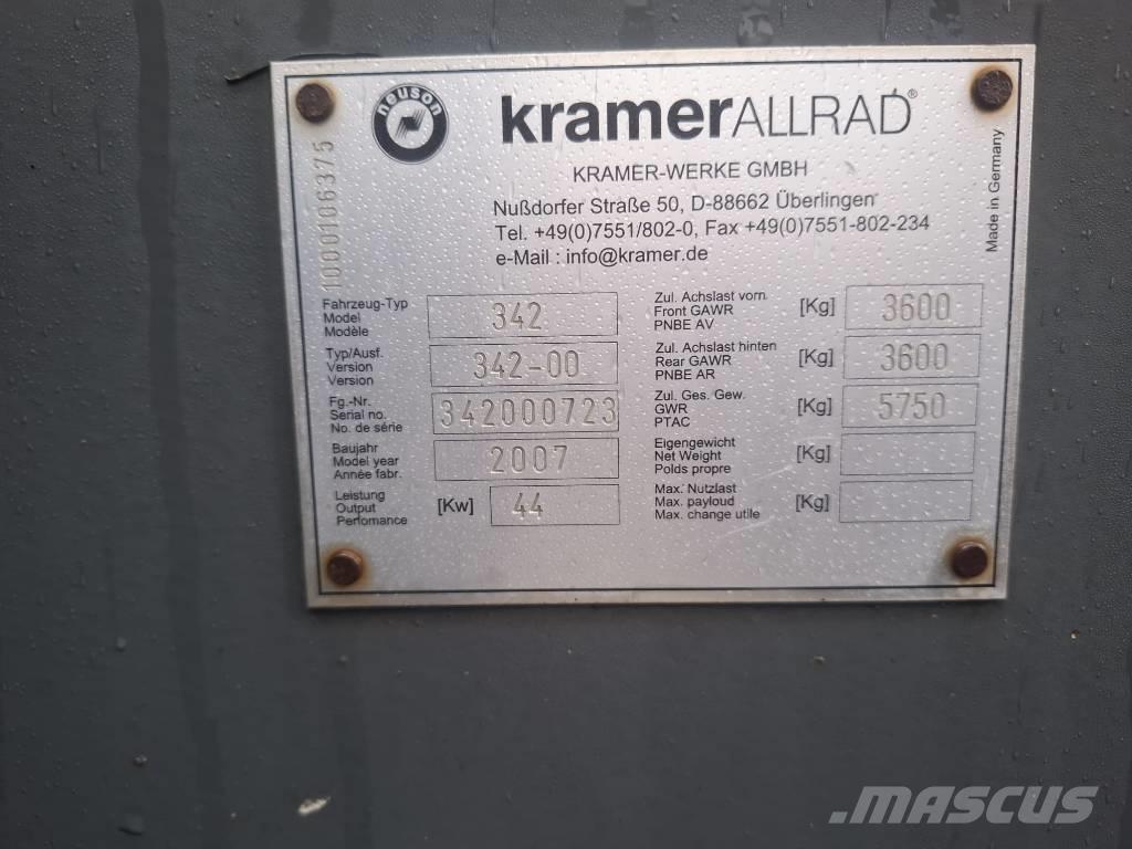 Kramer 380 輪胎式裝載機