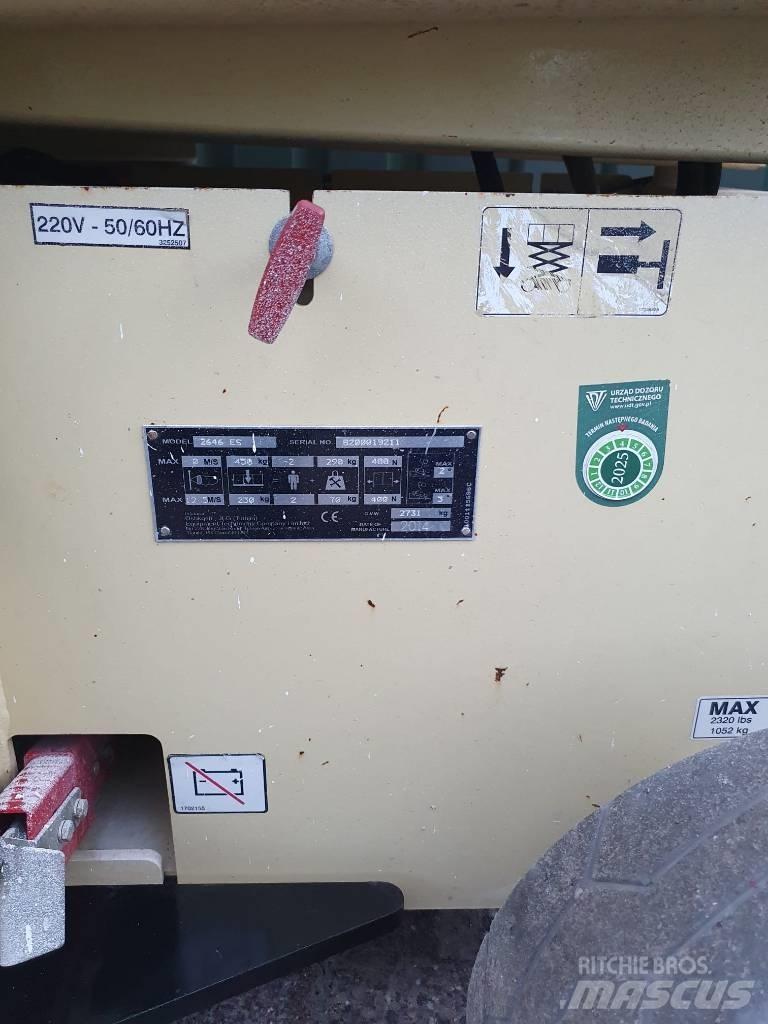 JLG 2646 ES 剪式升降機