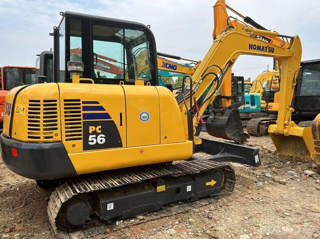 Komatsu PC 56 小型挖土機/掘鑿機<7t(小型挖掘機)