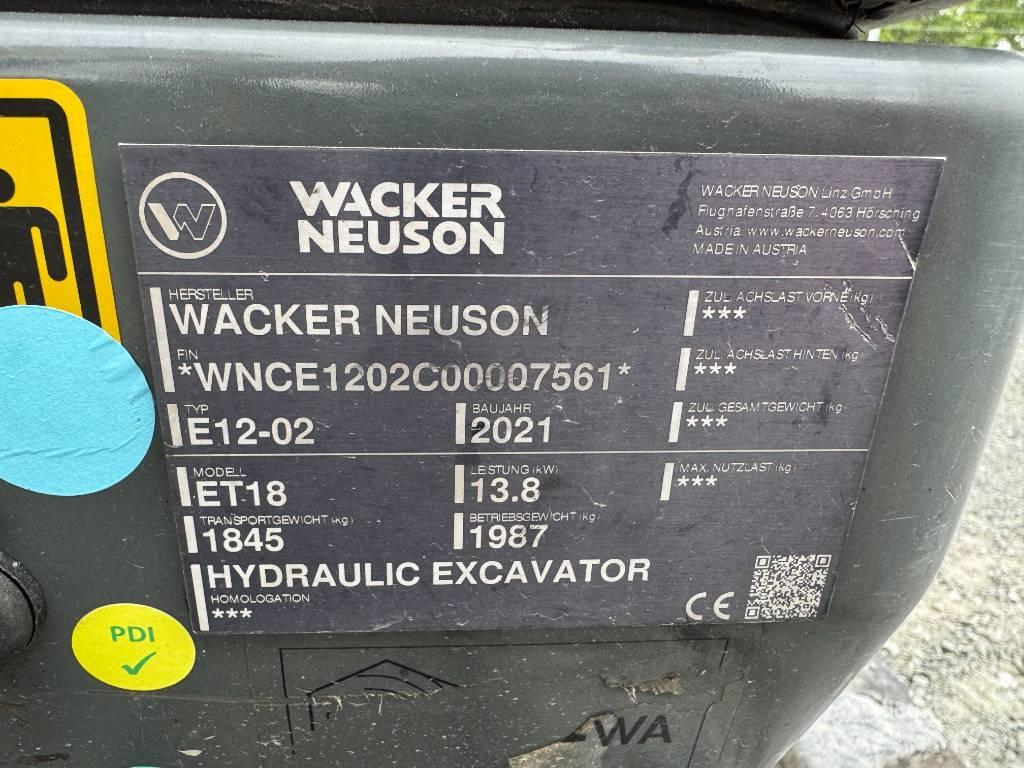 Wacker Neuson ET18 履帶式 挖土機/掘鑿機/挖掘機